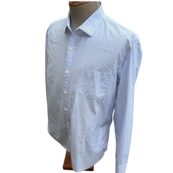 J. Crew Thompson Shirtings Men’s Dress Shirt Sz. XL Professional Office - Picture 8 of 16